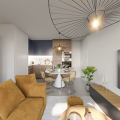 Appartement-Jardin - 2 pièces - C001